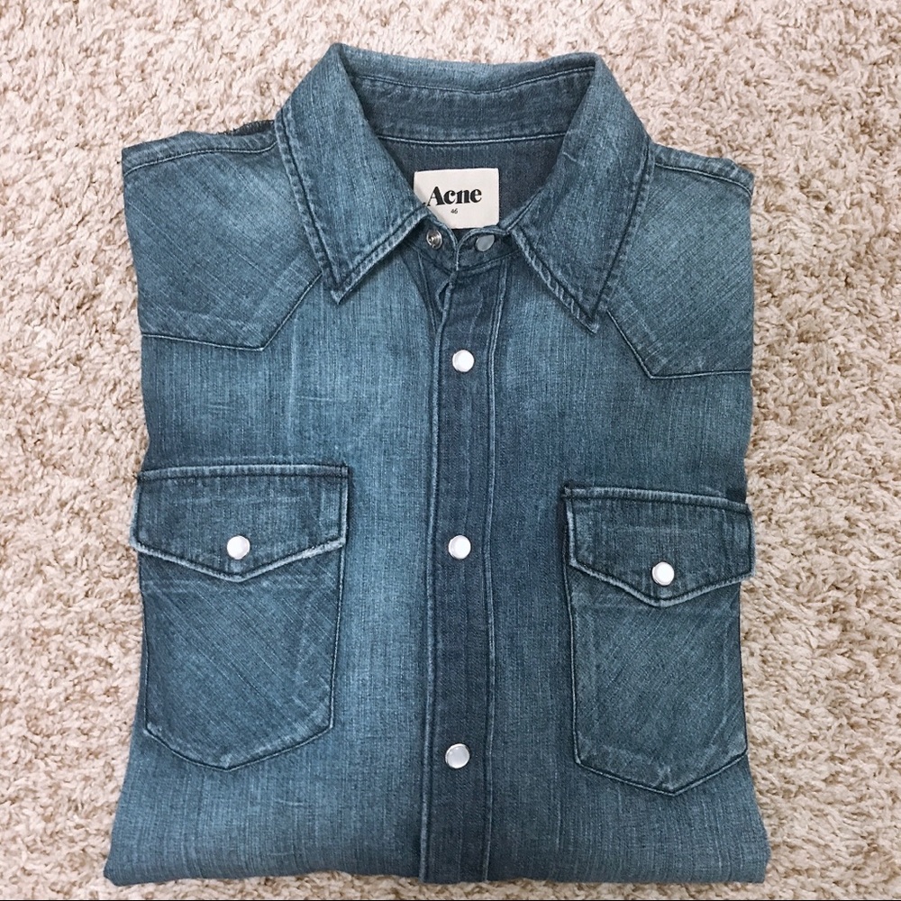 ACNE denim shirt S/46